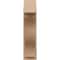Ekena Millwork 8-in W x 20-in D x 32-in H Funston Block Rough Cedar Woodgrain TimberThane Outlooker, Primed Tan OUTUR080X20X32FST44RCPR - alternate 2